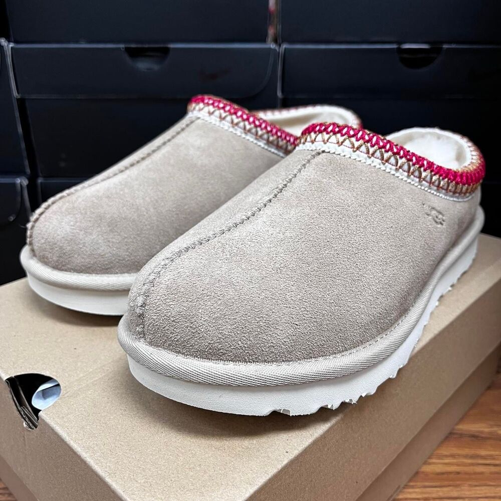 Ugg Women's Tan and Cream Slippers